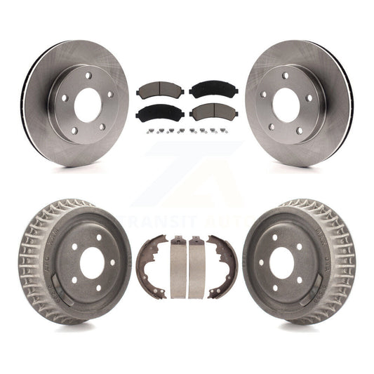 [Avant + Arrière] Kit de Disque et plaquette (céramique) de frein pour 1997 Chevrolet Blazer GMC Jimmy K8C-102401