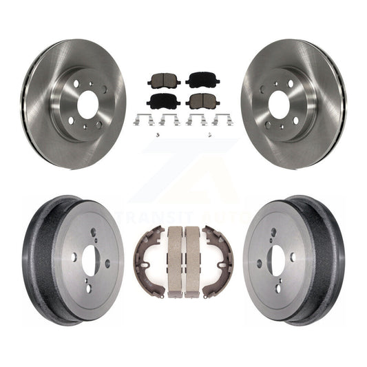 [Avant + Arrière] Kit de Disque et plaquette (céramique) de frein pour Toyota Corolla Chevrolet Prizm K8C-102402