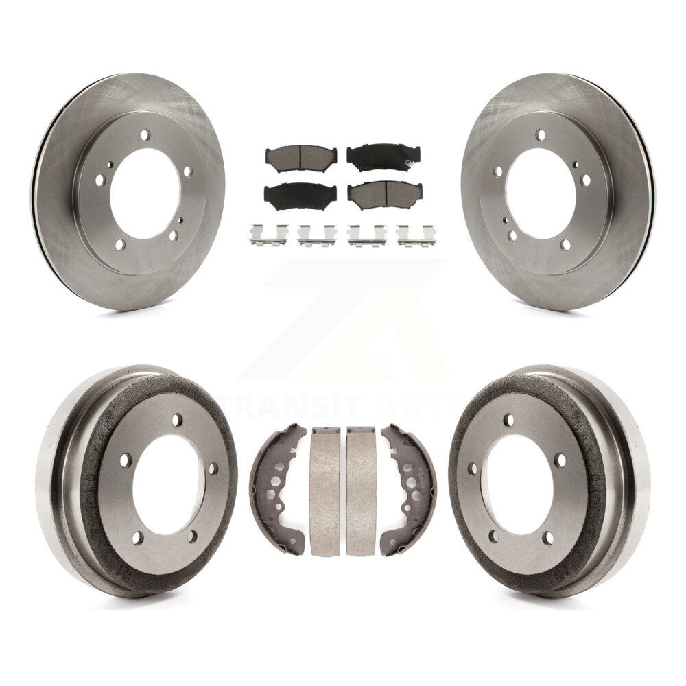 [Avant + Arrière] Kit de Disque et plaquette (céramique) de frein pour 2000-2004 Chevrolet Tracker Suzuki Vitara K8C-102405