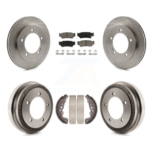 [Avant + Arrière] Kit de Disque et plaquette (céramique) de frein pour 2000-2004 Chevrolet Tracker Suzuki Vitara K8C-102405