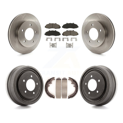 [Avant + Arrière] Kit de Disque et plaquette (céramique) de frein pour Ford F-150 4WD K8C-102407