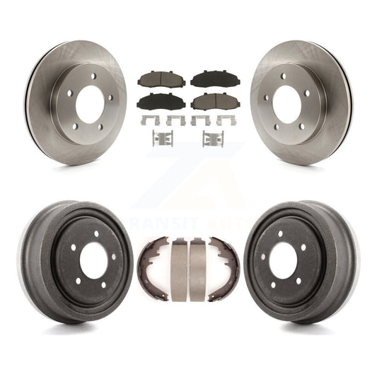 [Avant + Arrière] Kit de Disque et plaquette (céramique) de frein pour Ford F-150 4WD K8C-102407