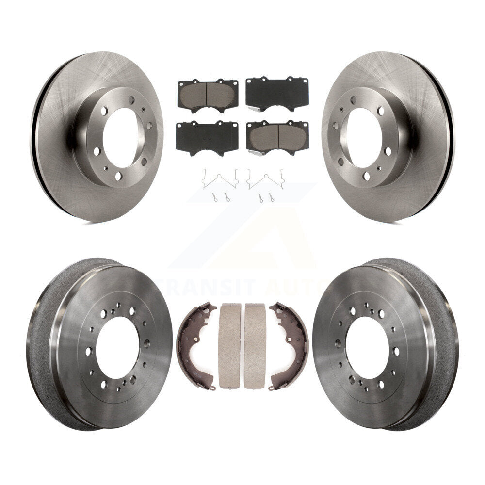 [Avant + Arrière] Kit de Disque et plaquette (céramique) de frein pour Toyota Tacoma K8C-102410