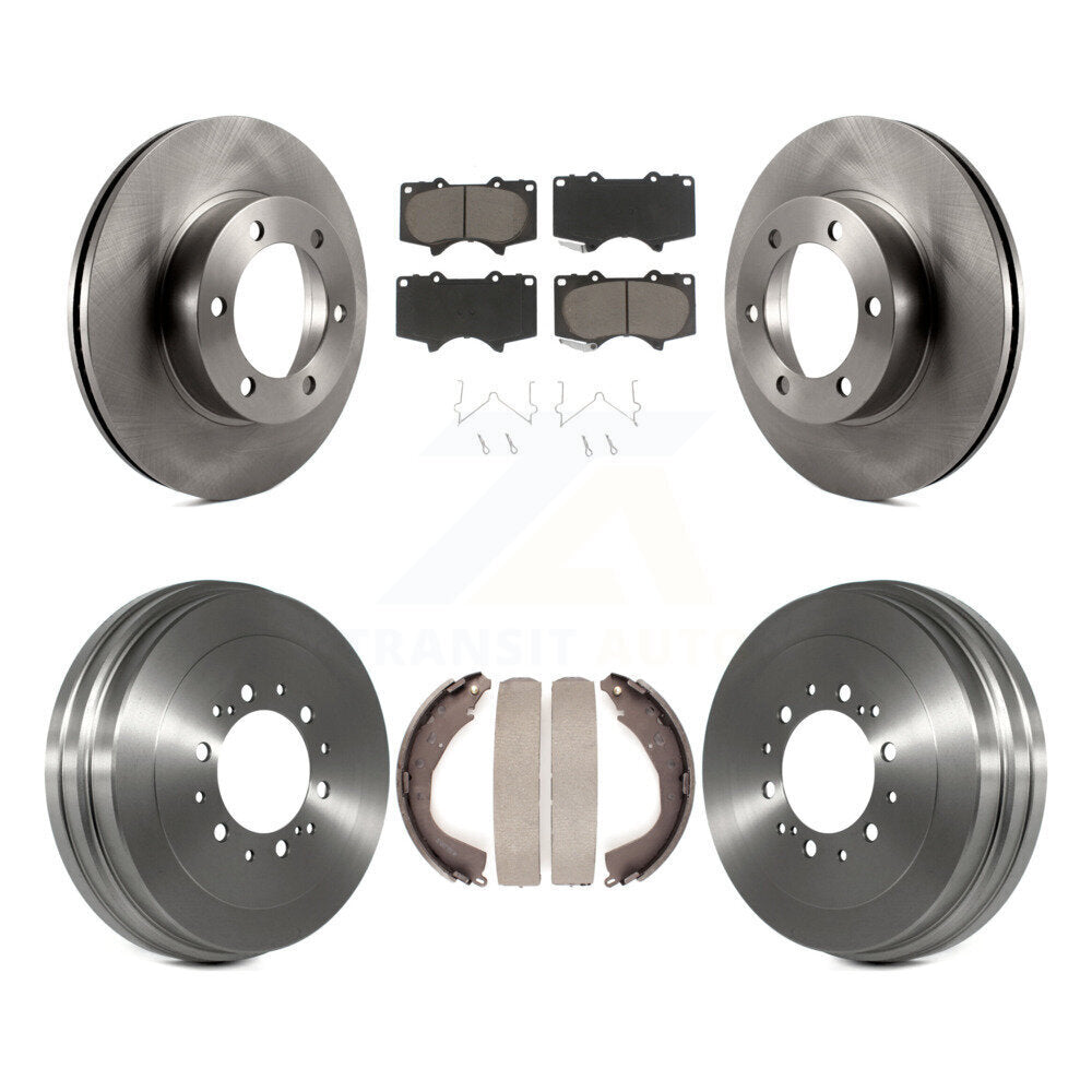 [Avant + Arrière] Kit de Disque et plaquette (céramique) de frein pour 2004-2006 Toyota Tundra K8C-102412