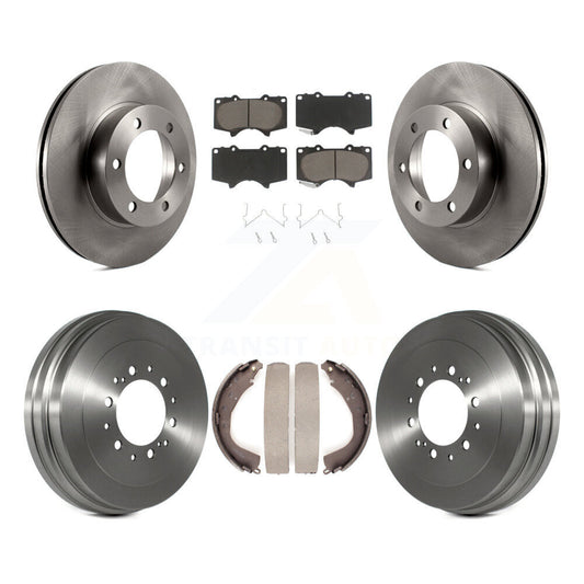 [Avant + Arrière] Kit de Disque et plaquette (céramique) de frein pour 2004-2006 Toyota Tundra K8C-102412