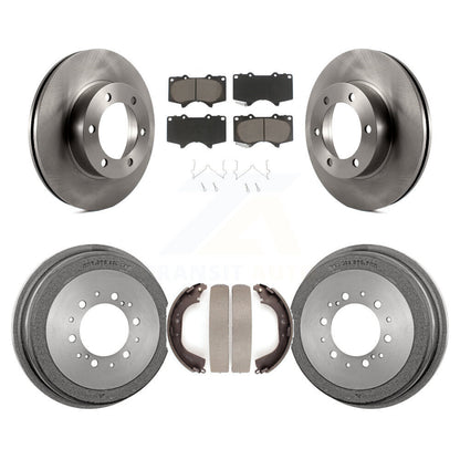 [Avant + Arrière] Kit de Disque et plaquette (céramique) de frein pour 2000-2002 Toyota Tundra 5.3" Plate longueur K8C-102413
