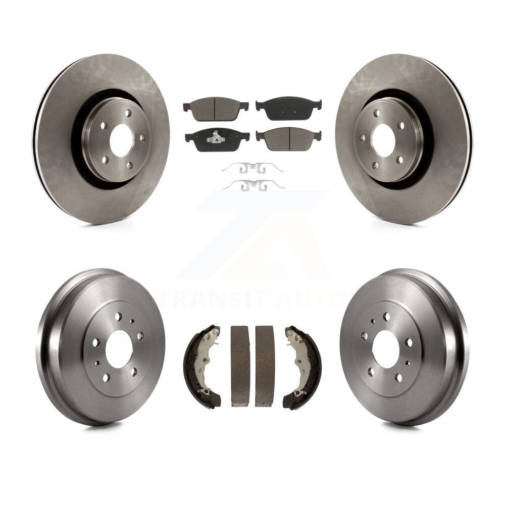 [Avant + Arrière] Kit de Disque et plaquette (céramique) de frein pour Ford Focus ST K8C-102419