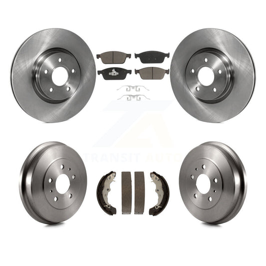 [Avant + Arrière] Kit de Disque et plaquette (céramique) de frein pour Ford Focus ST K8C-102421