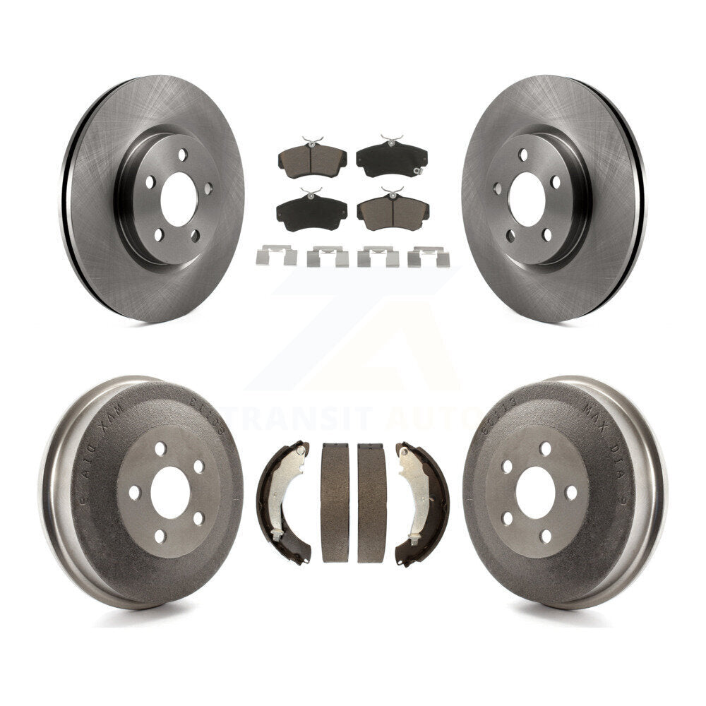 [Avant + Arrière] Kit de Disque et plaquette (céramique) de frein pour Chrysler PT Cruiser Naturally Aspirated K8C-102424