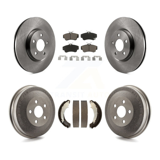 [Avant + Arrière] Kit de Disque et plaquette (céramique) de frein pour Chrysler PT Cruiser Naturally Aspirated K8C-102424