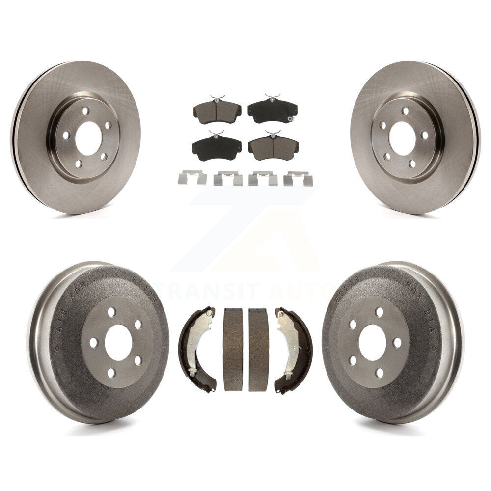 [Avant + Arrière] Kit de Disque et plaquette (céramique) de frein pour Chrysler PT Cruiser Turbocharged K8C-102425