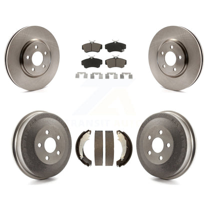 [Avant + Arrière] Kit de Disque et plaquette (céramique) de frein pour Chrysler PT Cruiser Turbocharged K8C-102425