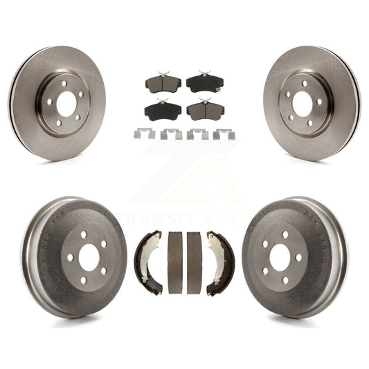 [Avant + Arrière] Kit de Disque et plaquette (céramique) de frein pour Chrysler PT Cruiser Turbocharged K8C-102425