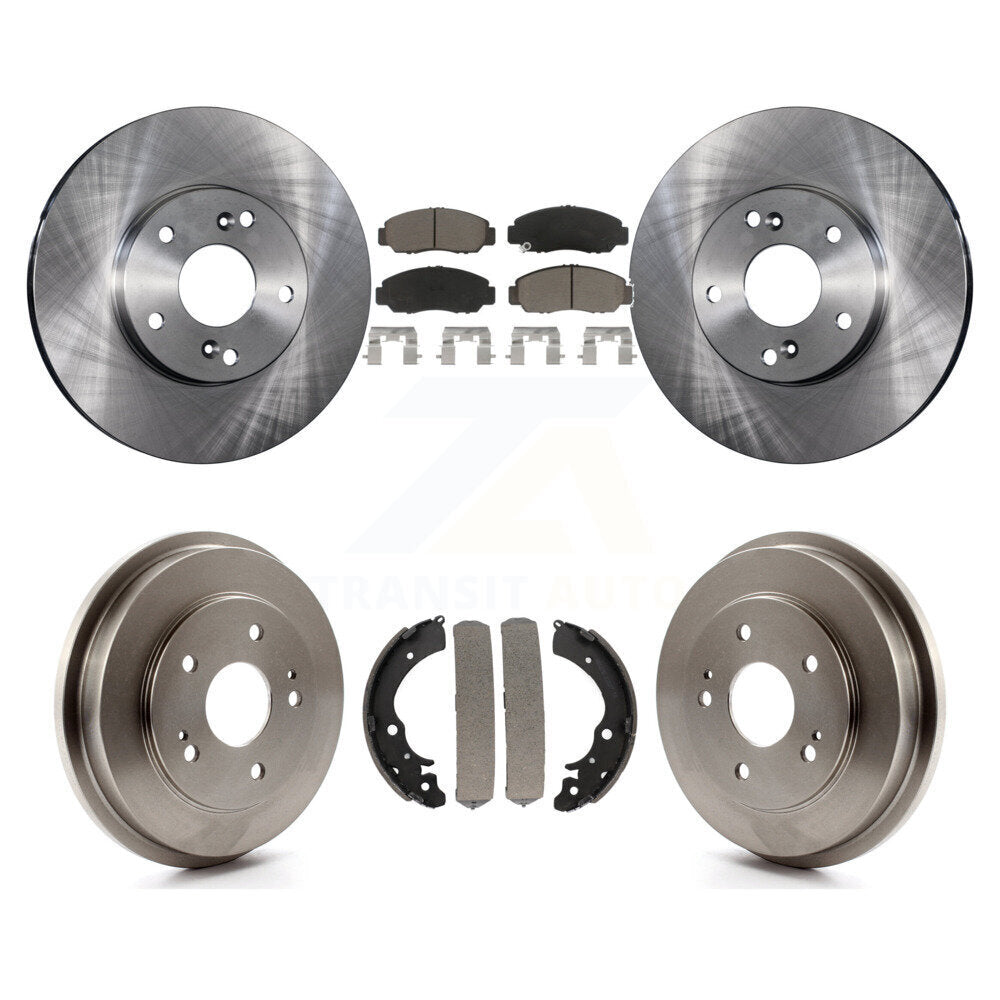[Avant + Arrière] Kit de Disque et plaquette (céramique) de frein pour Honda Accord Civic K8C-102426