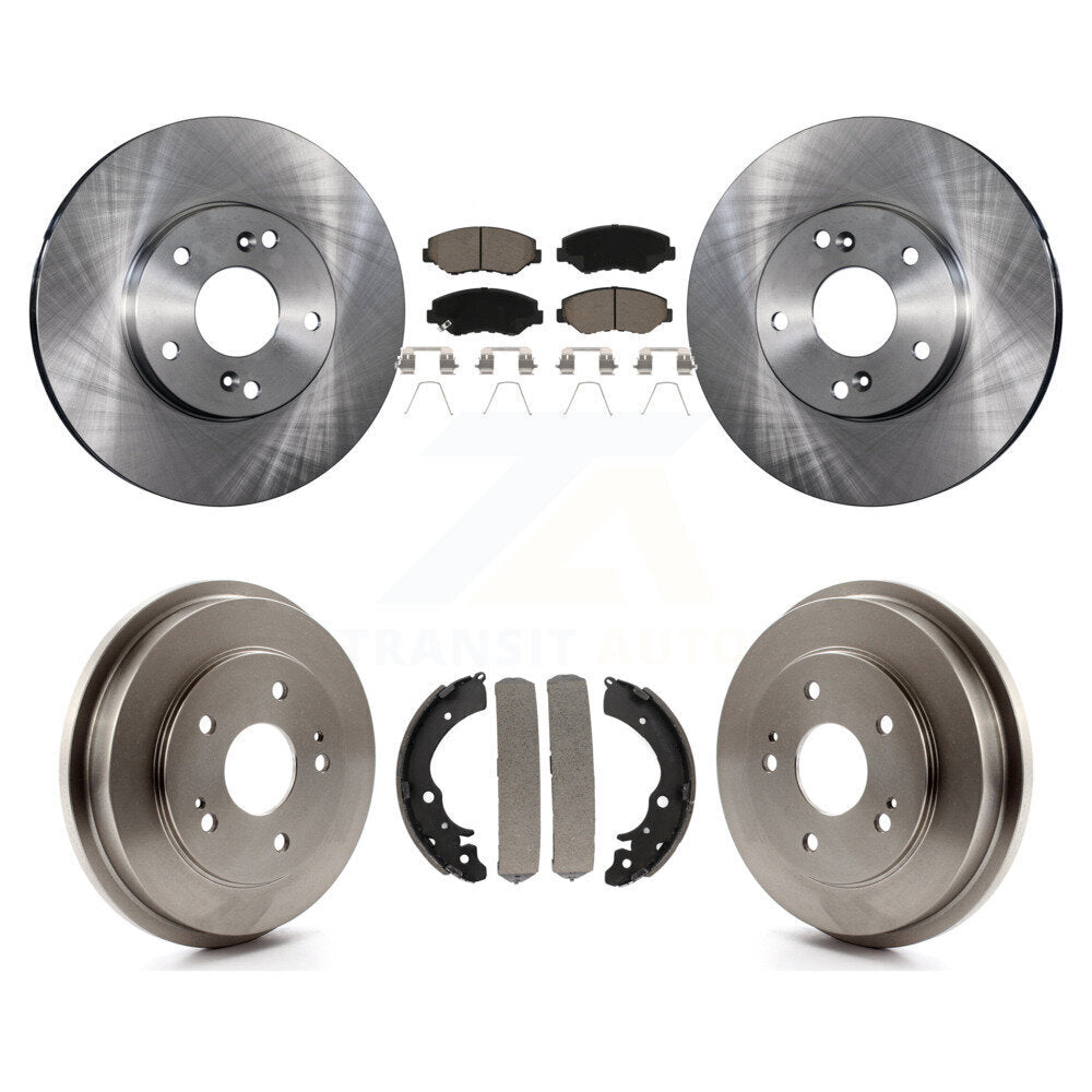 [Avant + Arrière] Kit de Disque et plaquette (céramique) de frein pour Honda Accord Fit K8C-102427