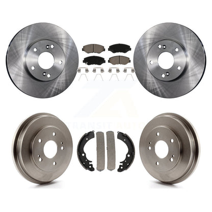 [Avant + Arrière] Kit de Disque et plaquette (céramique) de frein pour Honda Accord Fit K8C-102427