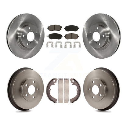 [Avant + Arrière] Kit de Disque et plaquette (céramique) de frein pour 2002-2004 Subaru Impreza Outback RS TS K8C-102429