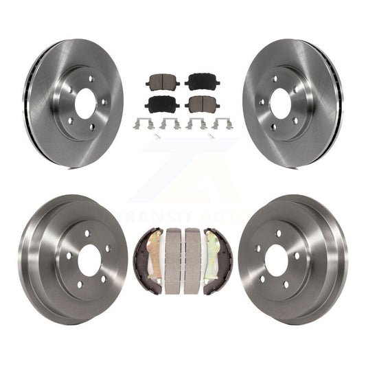 [Avant + Arrière] Kit de Disque et plaquette (céramique) de frein pour Chevrolet HHR K8C-102439