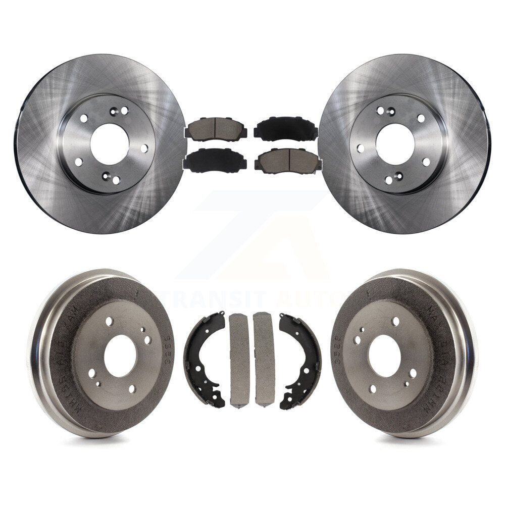 [Avant + Arrière] Kit de Disque et plaquette (céramique) de frein pour 1998-2002 Honda Accord 3.0L K8C-102448
