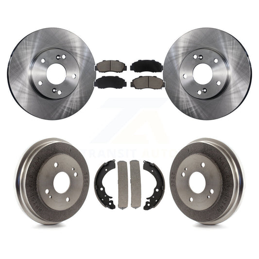 [Avant + Arrière] Kit de Disque et plaquette (céramique) de frein pour 1998-2002 Honda Accord 3.0L K8C-102448