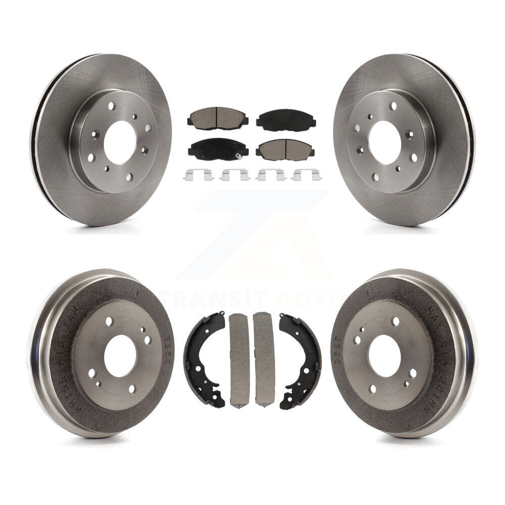 [Avant + Arrière] Kit de Disque et plaquette (céramique) de frein pour 1998-2002 Honda Accord Coupe avec 2.3L K8C-102449