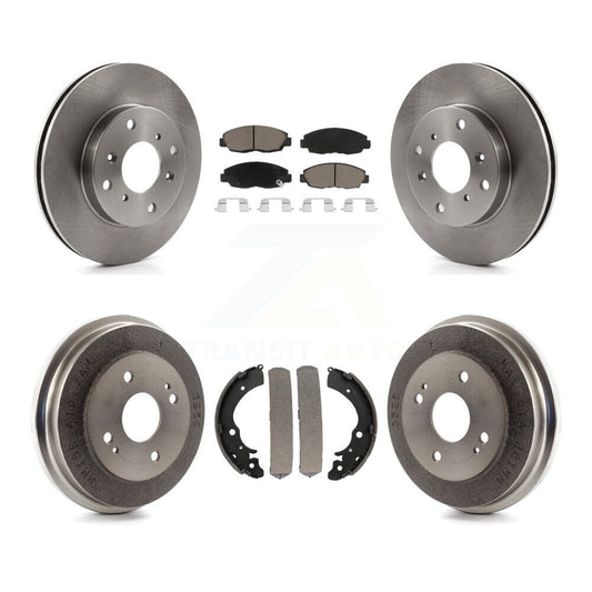 [Avant + Arrière] Kit de Disque et plaquette (céramique) de frein pour 1998-2002 Honda Accord Coupe avec 2.3L K8C-102449