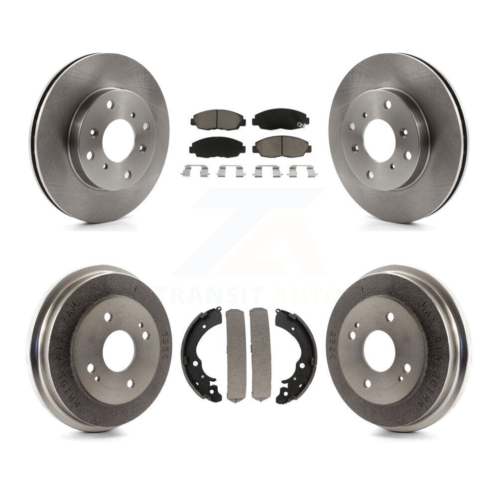 [Avant + Arrière] Kit de Disque et plaquette (céramique) de frein pour 1998-2002 Honda Accord Sedan avec 2.3L K8C-102450