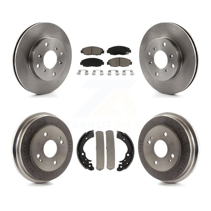 [Avant + Arrière] Kit de Disque et plaquette (céramique) de frein pour 1998-2002 Honda Accord Sedan avec 2.3L K8C-102450