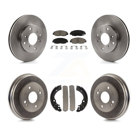 [Avant + Arrière] Kit de Disque et plaquette (céramique) de frein pour 1998-2002 Honda Accord Sedan avec 2.3L K8C-102450