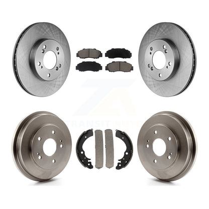 [Avant + Arrière] Kit de Disque et plaquette (céramique) de frein pour 1997-2001 Honda CR-V K8C-102451