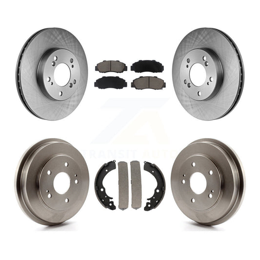 [Avant + Arrière] Kit de Disque et plaquette (céramique) de frein pour 1997-2001 Honda CR-V K8C-102451