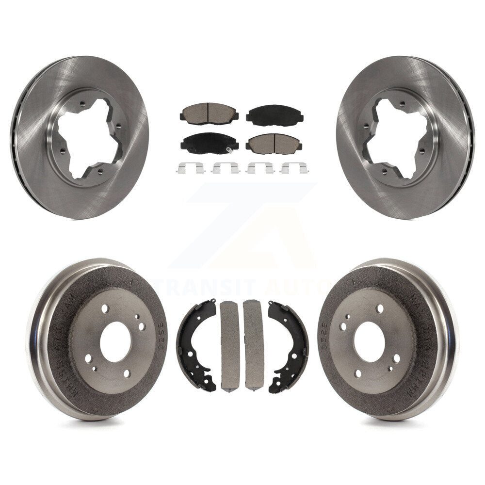 [Avant + Arrière] Kit de Disque et plaquette (céramique) de frein pour Honda Accord K8C-102453