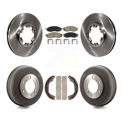 [Avant + Arrière] Kit de Disque et plaquette (céramique) de frein pour Nissan Xterra Frontier K8C-102454