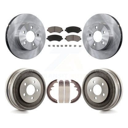 [Avant + Arrière] Kit de Disque et plaquette (céramique) de frein pour 2002 Jeep Liberty K8C-102464