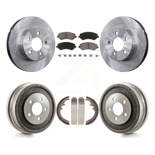 [Avant + Arrière] Kit de Disque et plaquette (céramique) de frein pour 2002 Jeep Liberty K8C-102464