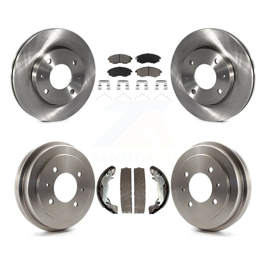 [Avant + Arrière] Kit de Disque et plaquette (céramique) de frein pour Hyundai Elantra rear brakes K8C-102466