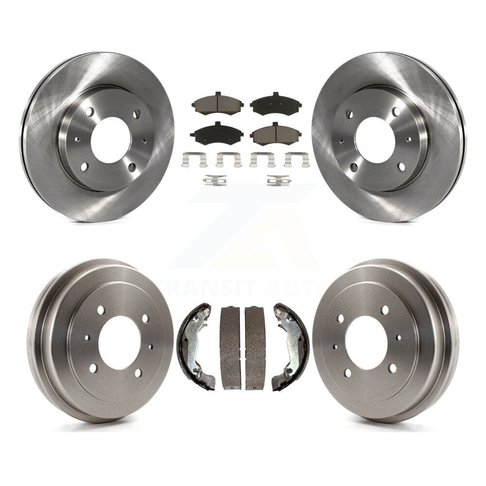 [Avant + Arrière] Kit de Disque et plaquette (céramique) de frein pour Hyundai Elantra rear brakes K8C-102467