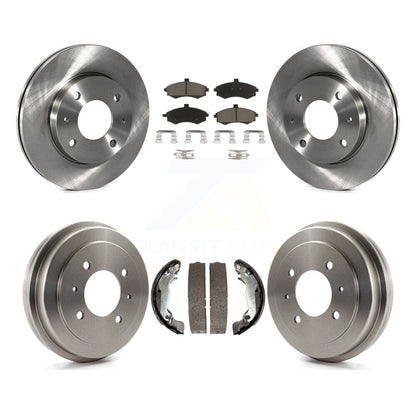 [Avant + Arrière] Kit de Disque et plaquette (céramique) de frein pour Hyundai Elantra rear brakes K8C-102467