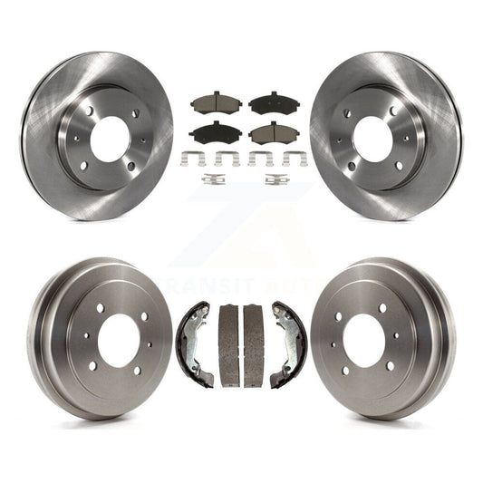 [Avant + Arrière] Kit de Disque et plaquette (céramique) de frein pour Hyundai Elantra rear brakes K8C-102467