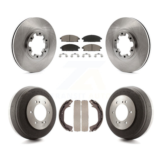 [Avant + Arrière] Kit de Disque et plaquette (céramique) de frein pour Nissan Pathfinder INFINITI QX4 K8C-102469