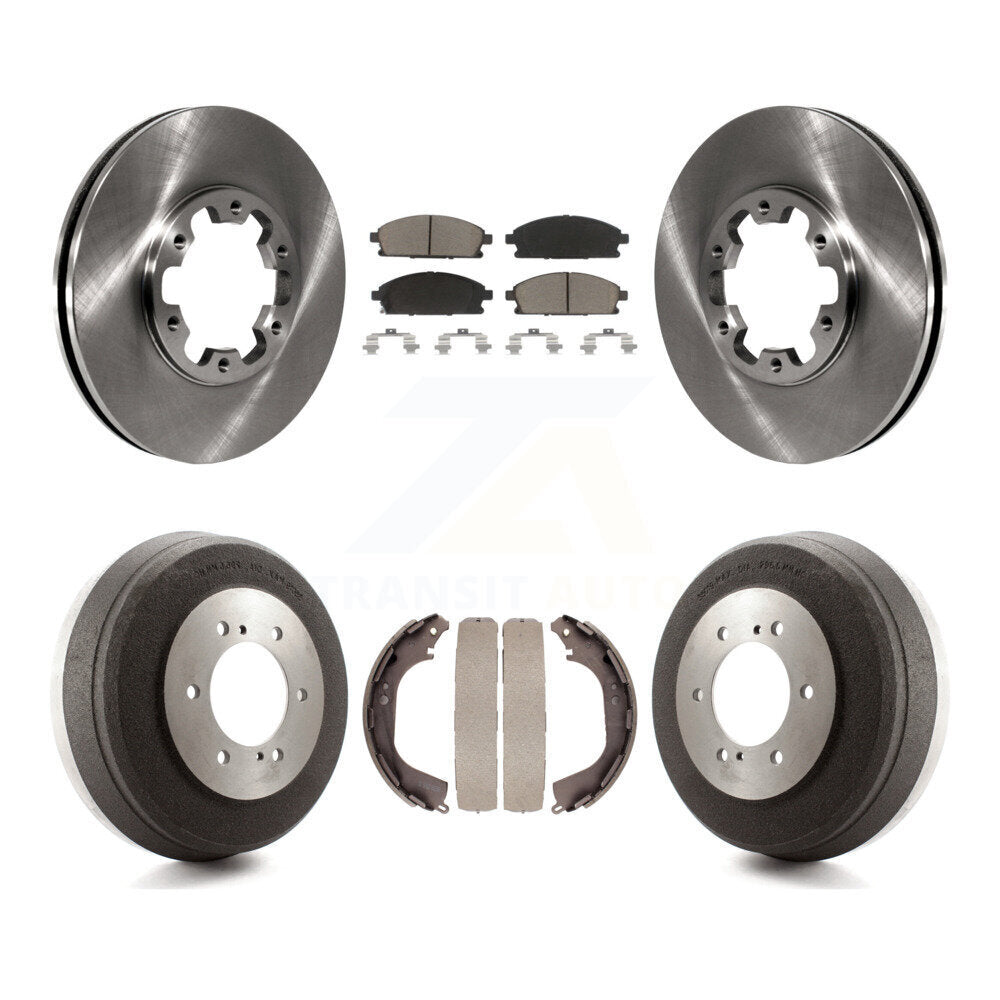 [Avant + Arrière] Kit de Disque et plaquette (céramique) de frein pour Nissan Pathfinder INFINITI QX4 K8C-102470