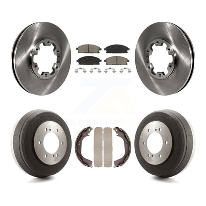 [Avant + Arrière] Kit de Disque et plaquette (céramique) de frein pour Nissan Pathfinder INFINITI QX4 K8C-102470