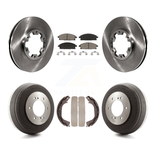 [Avant + Arrière] Kit de Disque et plaquette (céramique) de frein pour Nissan Pathfinder INFINITI QX4 K8C-102470
