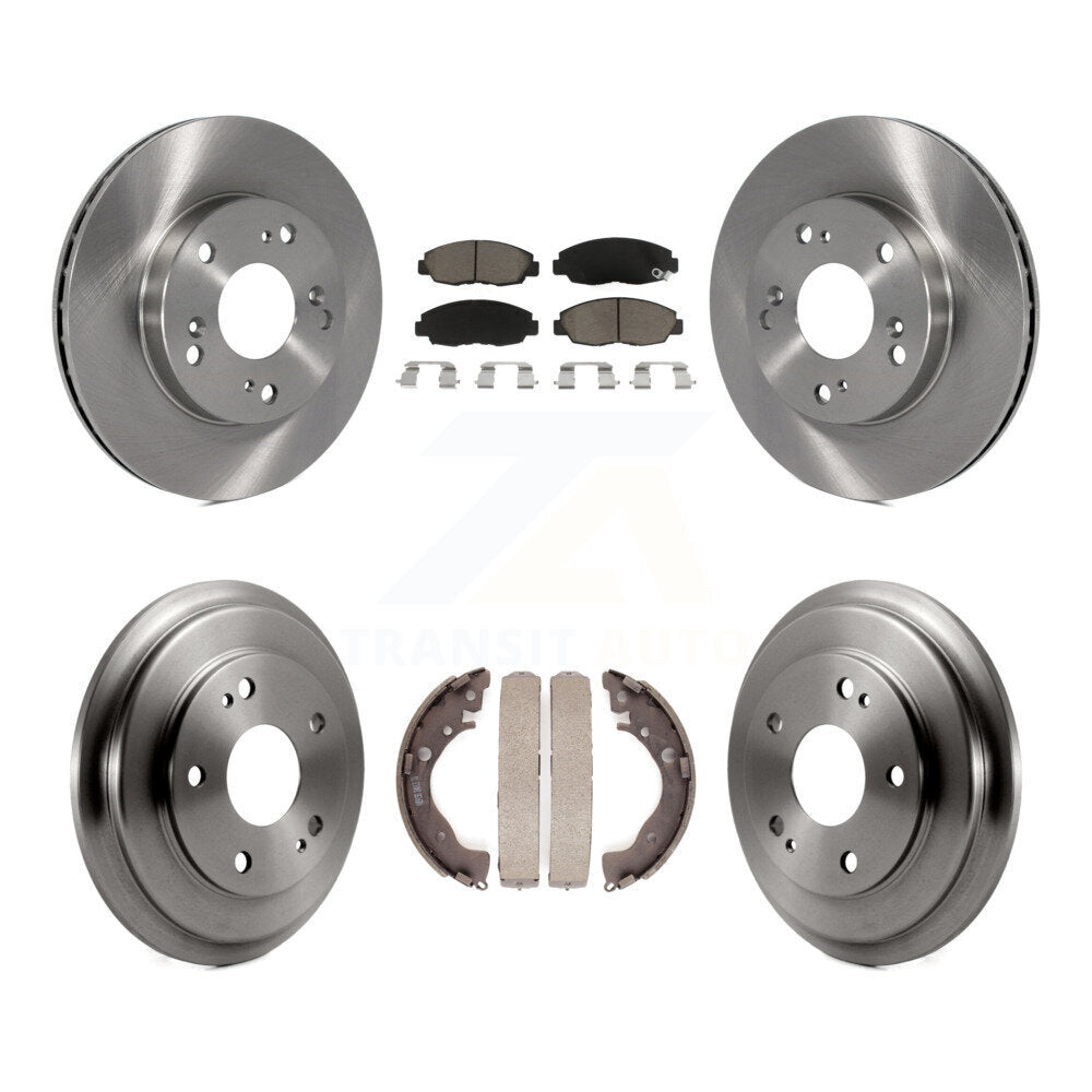 [Avant + Arrière] Kit de Disque et plaquette (céramique) de frein pour Honda Civic K8C-102471