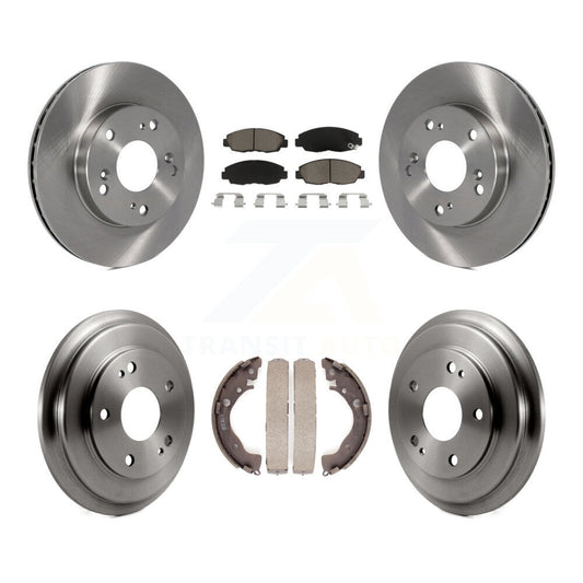 [Avant + Arrière] Kit de Disque et plaquette (céramique) de frein pour Honda Civic K8C-102471