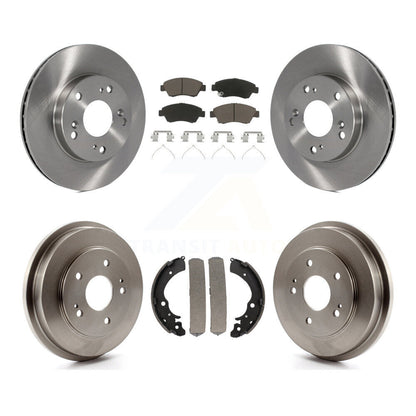 [Avant + Arrière] Kit de Disque et plaquette (céramique) de frein pour 2006-2008 Honda Civic Hybrid K8C-102472
