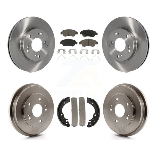 [Avant + Arrière] Kit de Disque et plaquette (céramique) de frein pour 2006-2008 Honda Civic Hybrid K8C-102472