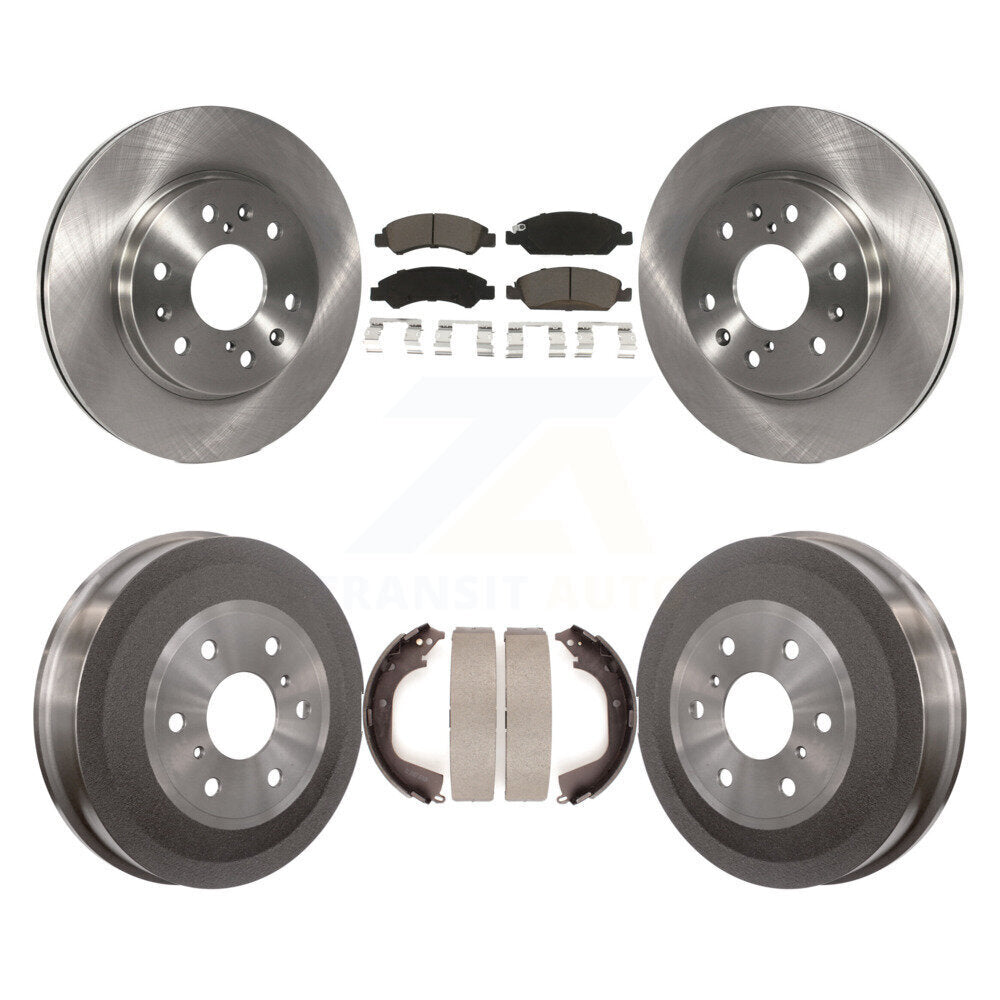[Avant + Arrière] Kit de Disque et plaquette (céramique) de frein pour Chevrolet Silverado 1500 GMC Sierra K8C-102475