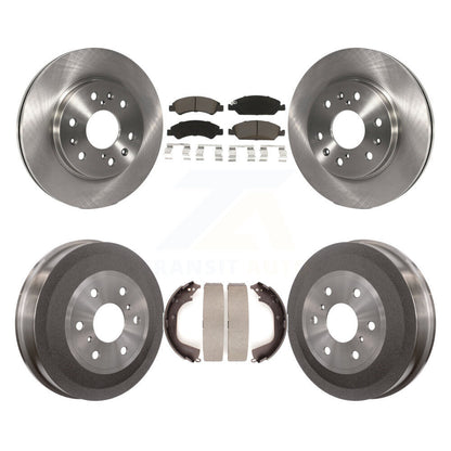 [Avant + Arrière] Kit de Disque et plaquette (céramique) de frein pour Chevrolet Silverado 1500 GMC Sierra K8C-102475