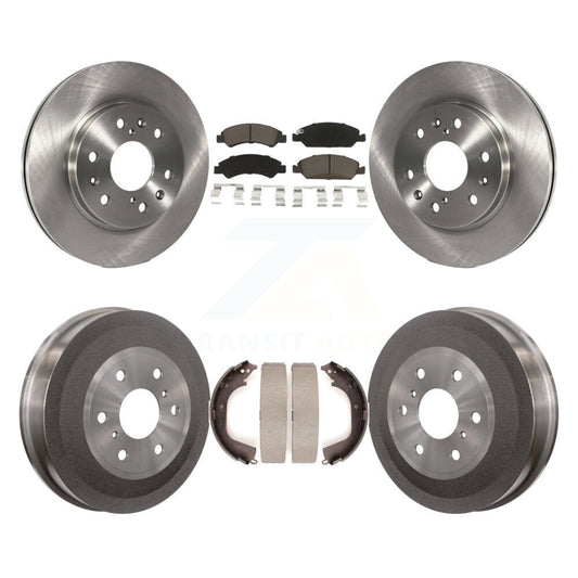 [Avant + Arrière] Kit de Disque et plaquette (céramique) de frein pour Chevrolet Silverado 1500 GMC Sierra K8C-102475